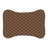Pumpkin Spice Plaid - 1 Piece Bone Shape Feeding Mat