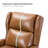 Allan Faux Leather Swivel Rocker Manual Recliner-2039150241