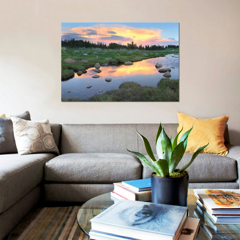 Reproduction de photo sur toile, H 26 po x l 40 po x P 1,5 po