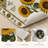 Sunflower Pattern Non-Slip Washable Kitchen Mats