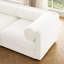 2 chenille blanche avec rangement: mobilier ergonomique et élégant Tissu moderne et rangement: pratique-176886580-176886583-176886585
