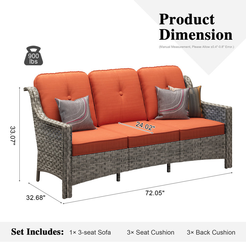 Sturgill 72 de large, Rayures orange