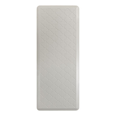 Bayonville Modern Geometric Water Resistant Non-Skid Kitchen Mat