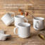 Over&Back Stackable Semi-Matte Hand-Finished Stoneware Mugs, Set of 4-99312908