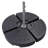 Moishe 13.23 lb. Plastic Mounted Umbrella Base