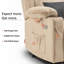 Canapé inclinable électrique à deux moteurs avec appui-tête réglable Lay Flat-1007568880