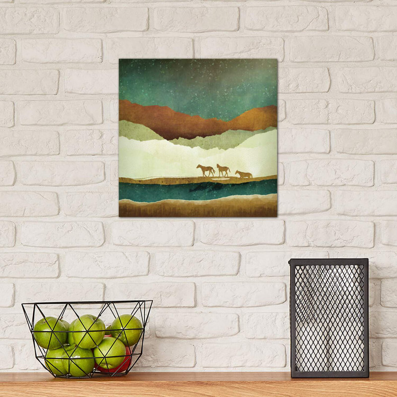 Stary Range - Print, Wrapped Canvas, 12" H x 12" W x 1.5" D