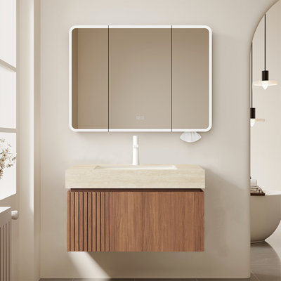 Meuble-lavabo mural flottant 30 po