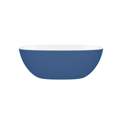 Barcelona 59" x 28.5" Freestanding Soaking Bathtub with Void