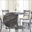 Weathered Gray Finish Dining Table