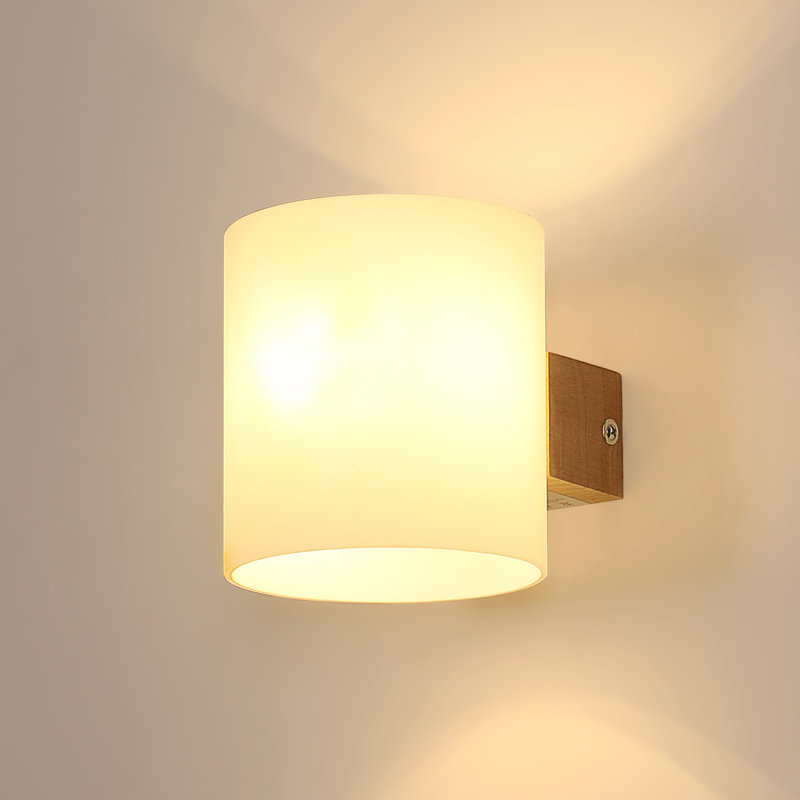 Glass Recessed Wall Light