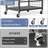Garden Tool Organizer with Wheels for Garage, Rakes