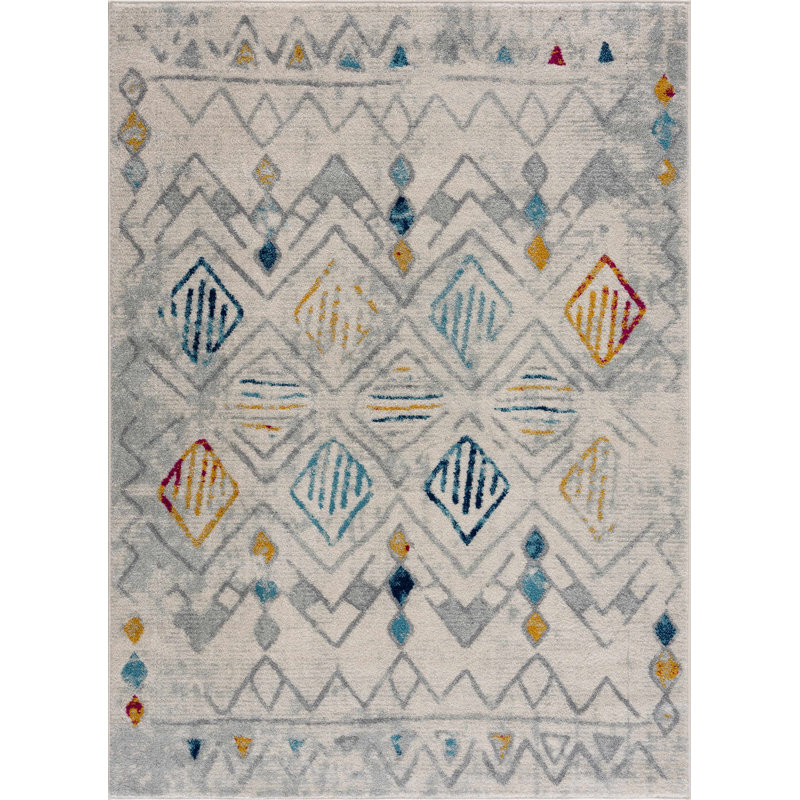 Southwestern Indoor Rug, Rectangle 7'10" x 10'3"
