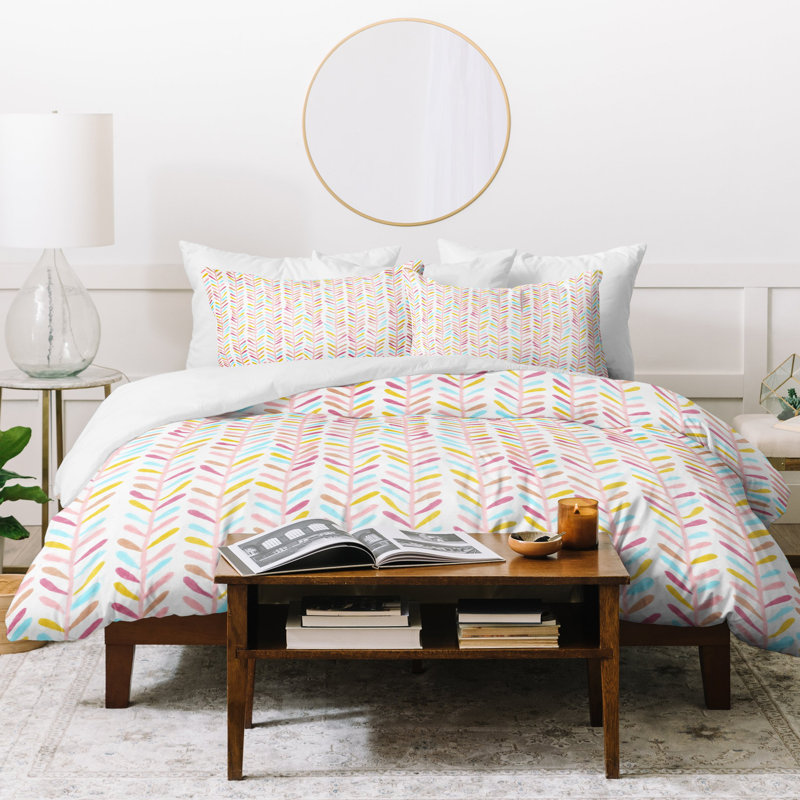 Modern & Contemporary Polyester Duvet Cover, Queen Duvet Cover