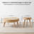 Solid Wood Nesting Coffee Table-1636107132