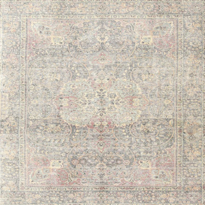 Tapis oriental beige / gris