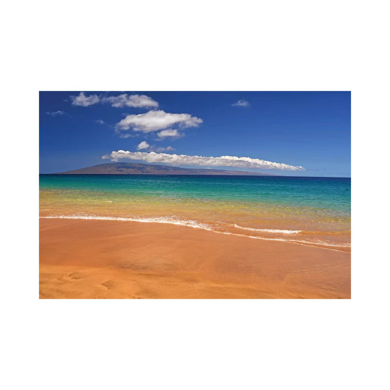 Tropical Beach by Brian Wolf - Wrapped Canvas Print