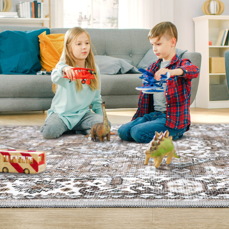 Tapis Shirlann avec envers antidérapant, Tapis de couloir 2 pi x 6 pi