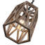 1-Light Farmhouse Dining Room Single Cylinder Pendant