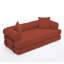 Lit-couchette pliable 3-en-1 de 78,5 po à 5 places en 1 bricolage, velours côtelé ergonomique 51