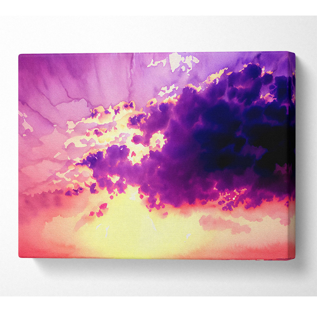 Sunburst - Kunstdrucke auf Leinwand - Wrapped Canvas