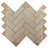 1.35" x 4.35" Porcelain Mosaic Wall & Floor Tile