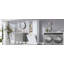 Grande armoire de rangement avec tablettes réglables-2103332478