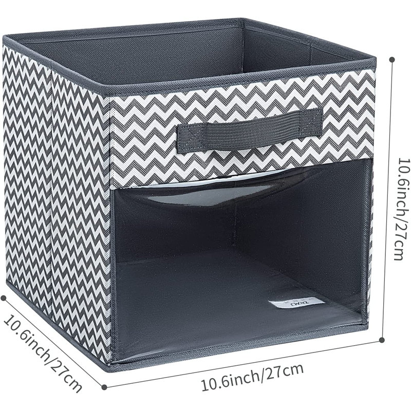 Tissu Cube ou bac en tissu