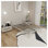 Ensemble de quincaillerie pour grand lit escamotable vertical avec lit escamotable grand format