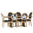 Holli 6-Person Extendable Trestle Dining Set-796021473