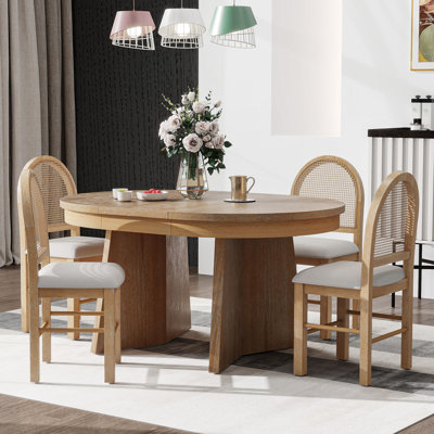 Ensemble de table de salle à manger 5 pièces pour 5 personnes