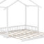 Lit de jour en bois extensible