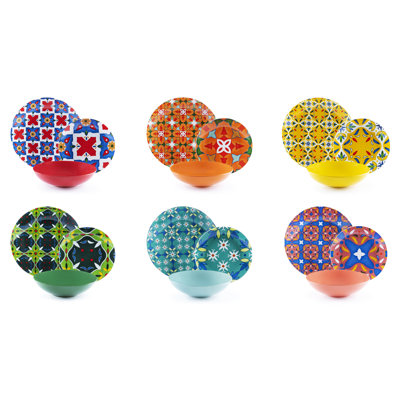 Ankara Piece Dinnerware Set - Service for 6