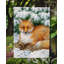 Drapeau de jardin à 2 côtés fox
