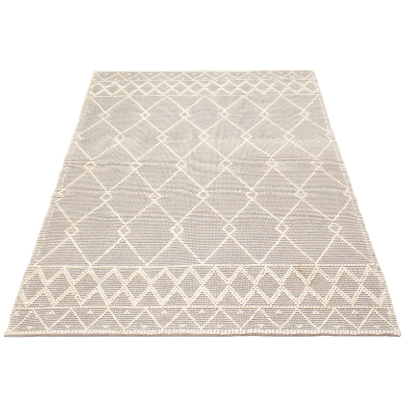 Tapis rectangulaire en laine nouvel âge de conception unique 6 pi x 9 pi Iagulli