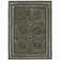 Tapis vert olive / brun Mehndi