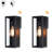Avaldi 1-Light Outdoor Wall Light with Matte Black Finish & Clear Glass and Dusk to Dawn Sensor-95767768