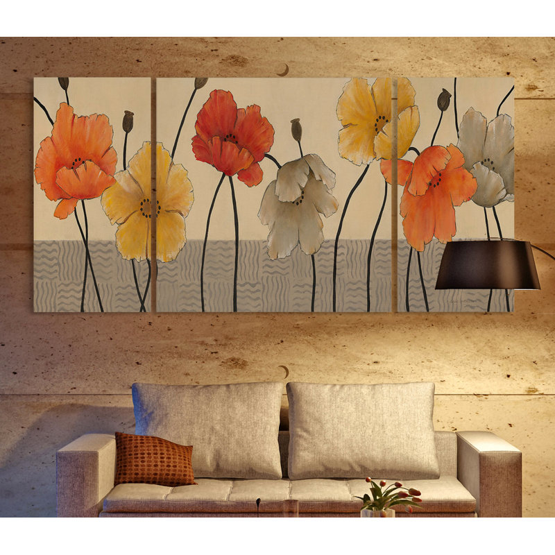 Une « spring day i », reproduction d’image multi-pièces de première qualité sur toile, H 40 po x l 80 po x P 1,5 po