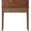 Bureau d'écriture avec huche de rangement Modern Paignt - Structure en bois massif, tablettes et casiers pour la maison, le bureau-1704336792