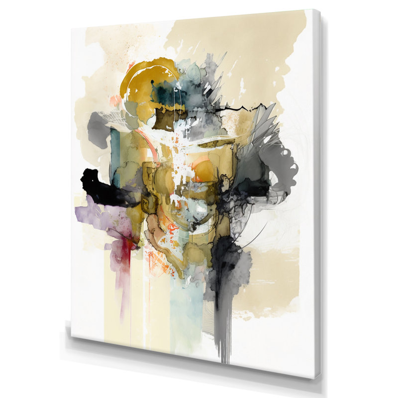 Alizarin - reproduction d'art sur toile, H 40 po x l 30 po x P 1,5 po, Toile tendue