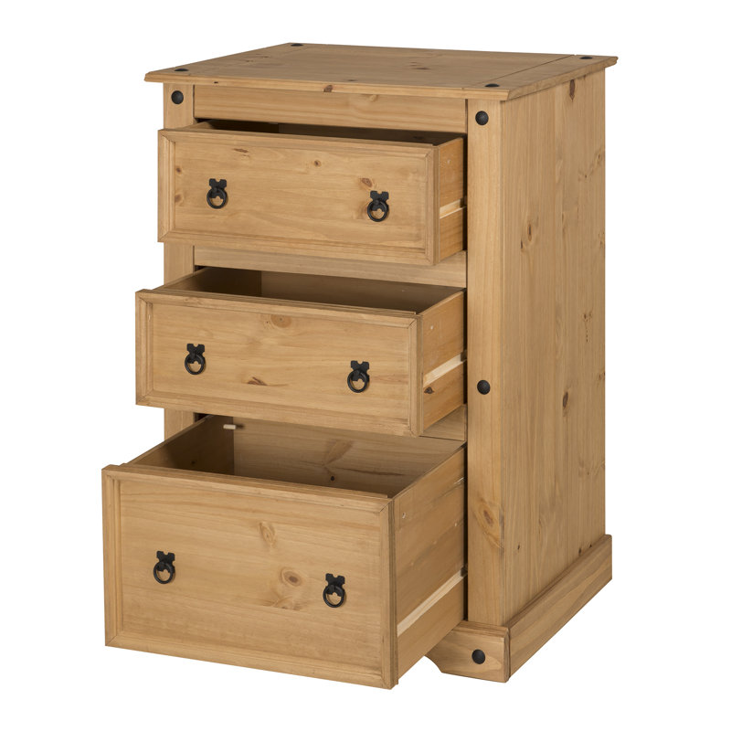 Bridewell 73cm W 3 - Drawer Chest of Drawers