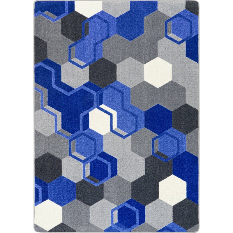 Team Up by Joy Carpets Area Rug, Rectangle 5'4" x 7'8" 