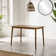 Drea Solid Wood Dining Table - 4 Seater Dining Table - Traditional Rustic Farmhouse Kitchen Style