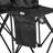 Portable Outdoor Folding Bench With 6 Seats, Sunshade, Storage Pockets, Cup Holders, And A Comfortable Design, Easy To Up Foldable - Person Soccer Pouches, Metal Frame, For Indoor Use