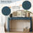 Natural Wood  Console Table with Fluted Design-118316682
