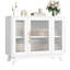 Buffet avec porte en verre cannelé-166513831