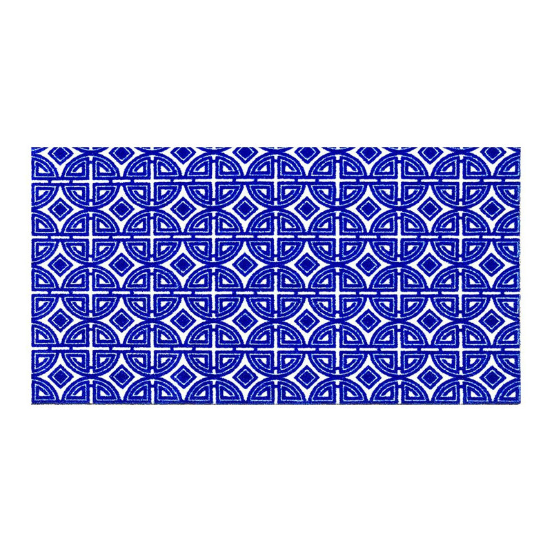 Washable Geometric Indoor Rug, Rectangle 2'3" x 4'