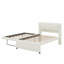 Lit plateforme double avec lit gigogne et lit gigogne double