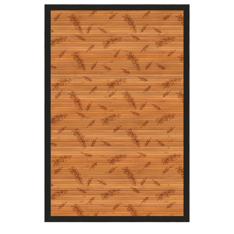 Hickey Floral Indoor Rug, Rectangle 4' x 6'