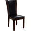 2Pcs Dining Chairs , Contemporary Style, Dark Cherry Brown , Solid Wood  2Pcs , Frame-623679311